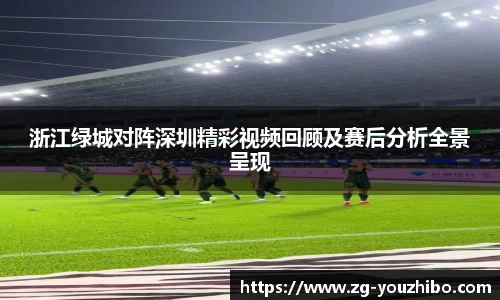 浙江绿城对阵深圳精彩视频回顾及赛后分析全景呈现